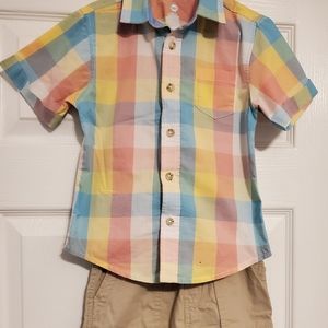 Wonder Nation, boys, size 4T, 2-piece short set